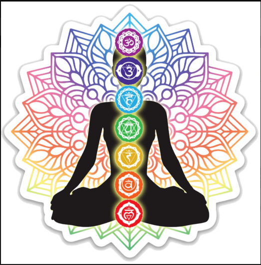 Chakra Mandala 3.5" Sticker