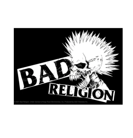 C&D - Bad Religion Mohawk Sticker