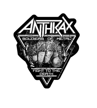 C&D - Anthrax Fist Full of Metal Sticker