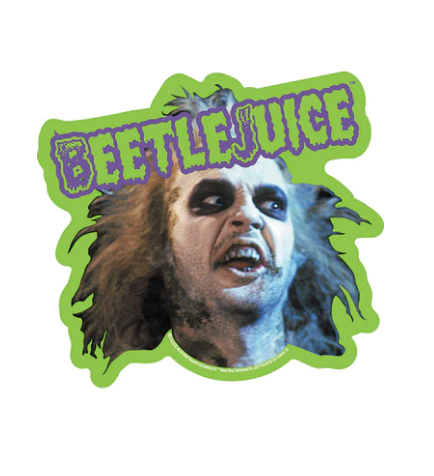 C&D - Beetlejuice Ghost with the Most Sticker