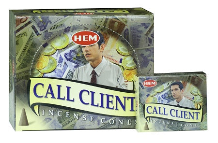 HEM Call Client Incense Cones