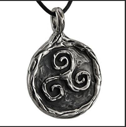 Nirvana - "Talisman of the Sacred Three" Sterling Silver Pendant