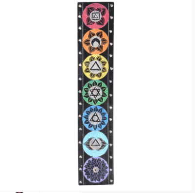 Benjamin - Black 7 Chakra Incense Sled 66761