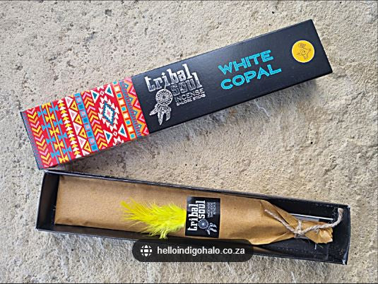 Tribal Soul - White Copal incense Smudge Sticks