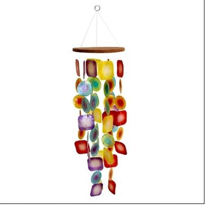Tropical Sunset Capiz Chime