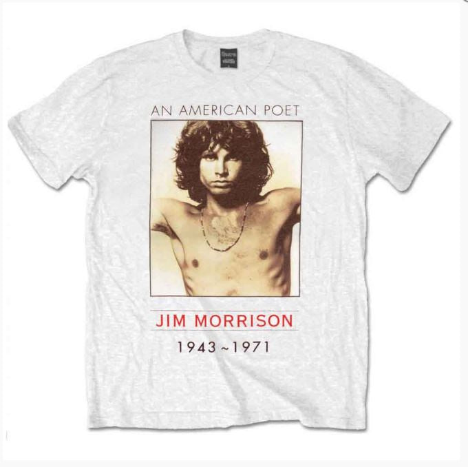 Rock Off - The Doors 'American Poet' Unisex T-Shirt