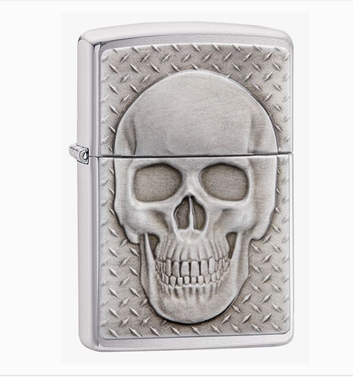 Zippo - 200 Skull w/Brain Surprise Lighter