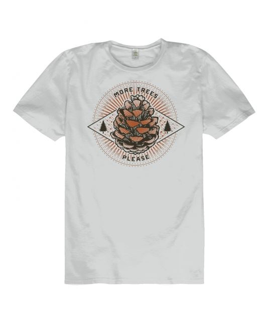 Soul Flower - More Trees Please Organic Unisex T-Shirt