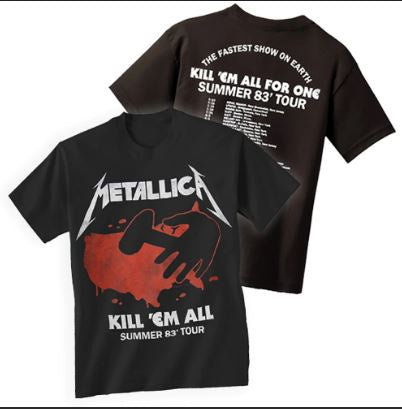 Metallica "Kill Them All Tour" T-Shirt