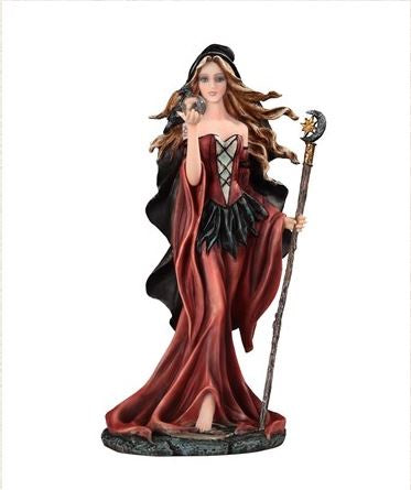 GSC - Witch w/Staff & Crystal Ball Statue 91910