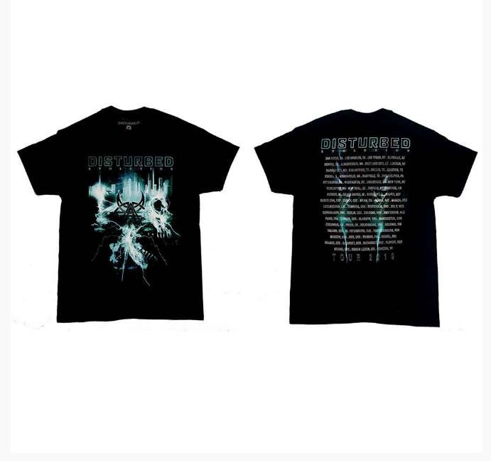 Rock Off - Disturbed 'Apocalypse Date back' Unisex T-Shirt