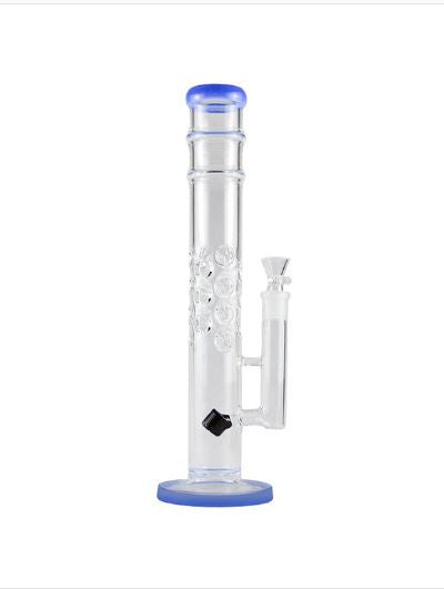 Skeye - 15.5" Straight Tube Stemless Grip & Slip Barrel Perc Pipe