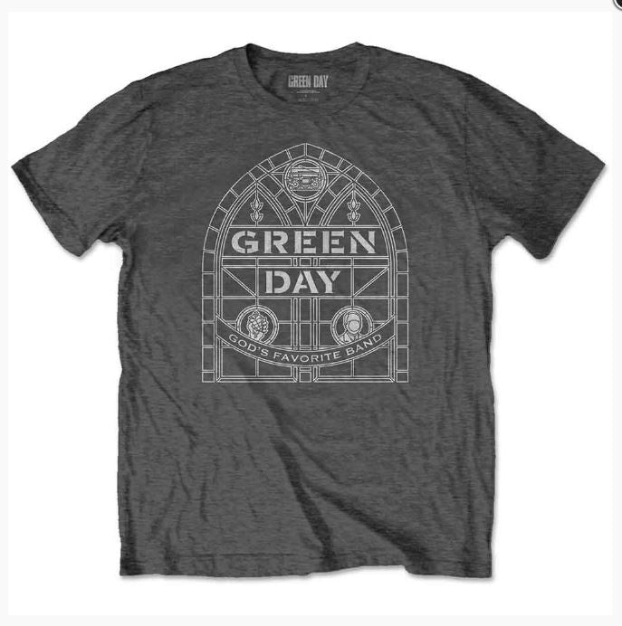 Rock Off - Green Day "Stained Glass" Unisex T-Shirt