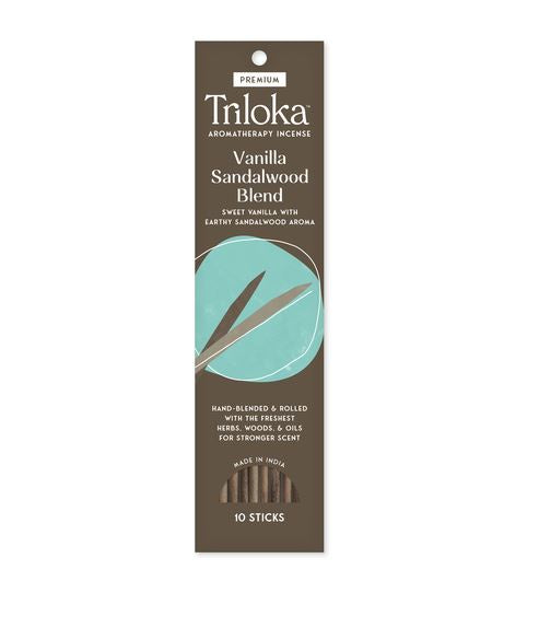 Triloka - Vanilla Sandalwood Premium Incense 10ct.