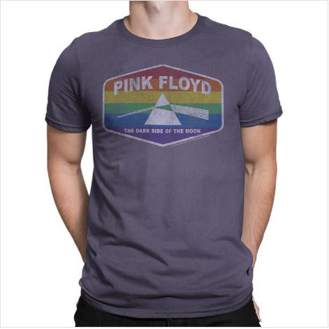 Liquid Blue - Pink Floyd "Dark Side of the Moon" Athletic T-Shirt