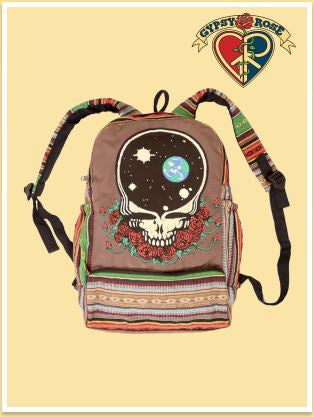 Gypsy - Space Your Face Grateful Dead Gheri Backpack