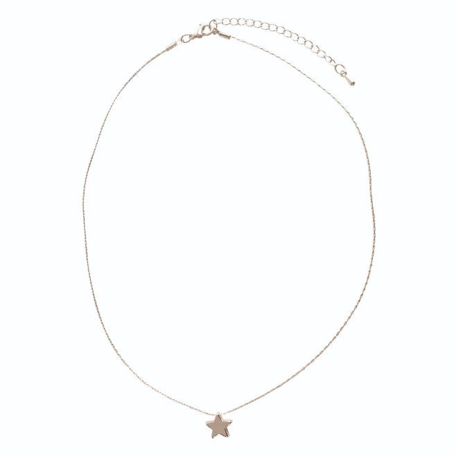 VivaLife - Silver Chunky Star Necklace