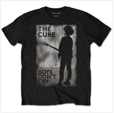 Rock Off - The Cure 'Boys Don't Cry Black & White' Unisex T-Shirt
