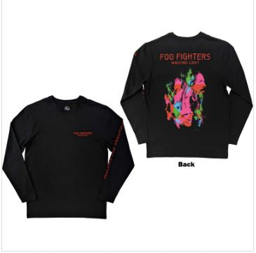 Foo Fighters Wasting Light Unisex L-Sleeve Print Shirt