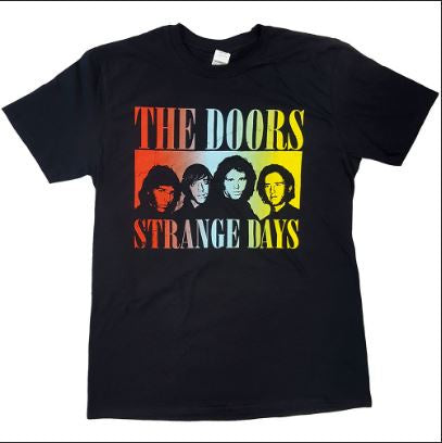 Merch Traffic - The Doors "Strange Days" Black T-Shirt