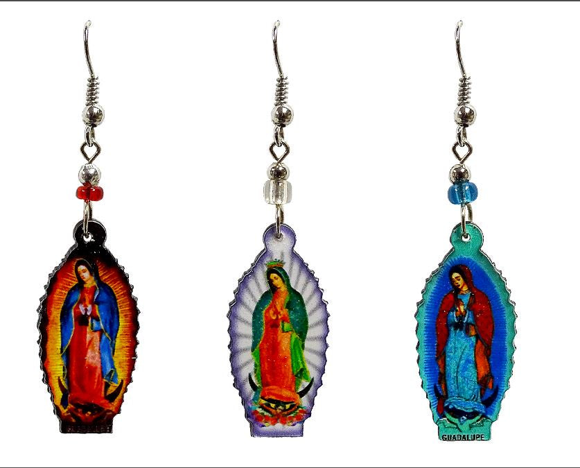 Pichincha - Acrylic Guadalupe Earrings