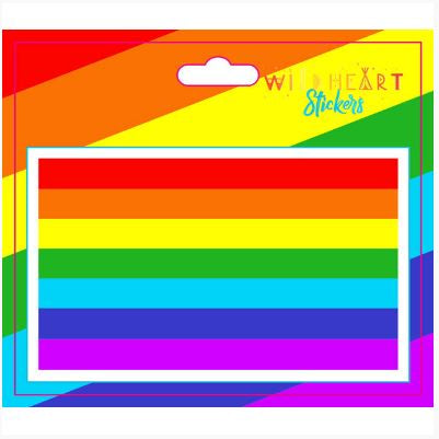 Wild Heart - Rainbow Window Sticker