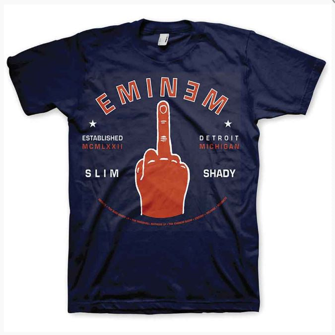 Rock Off - Eminem Detroit Finger T-Shirt