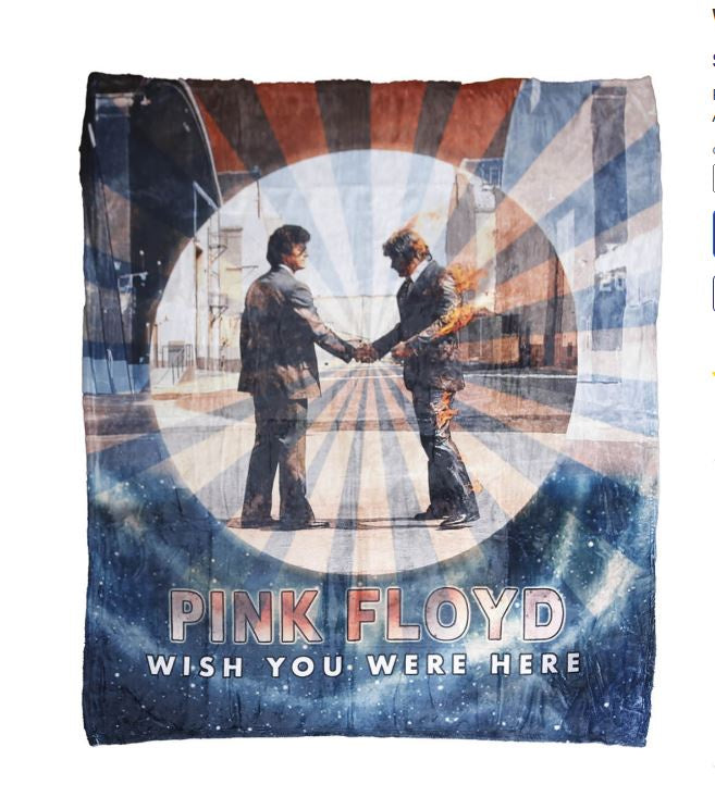 Pink Floyd - Wish You Were Here Fleece Blanket