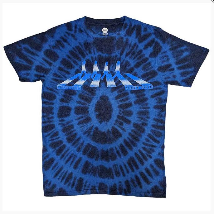 Rock Off - The Beatles "Abbey Road Crossing" Gradient Wash Unisex T-Shirt