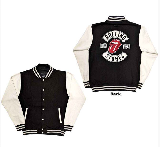 Rock Off - The Rolling Stones "Tour '78" Unisex Varsity Jacket