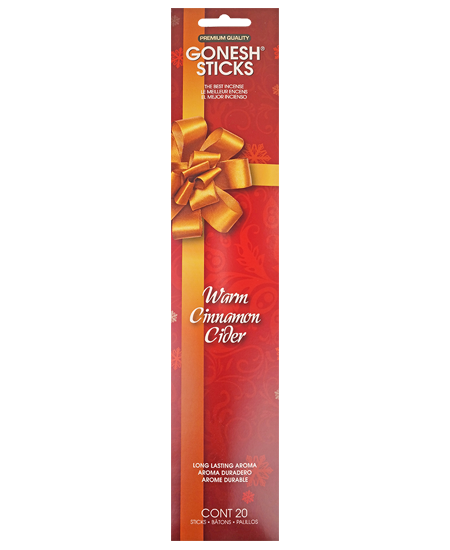 Gonesh Warm Cinnamon Cider Incense Sticks