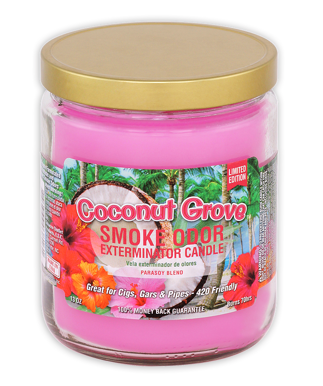 Coconut Grove Smoke Odor Candle