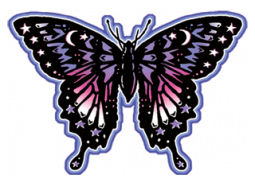 Butterfly-Sticker