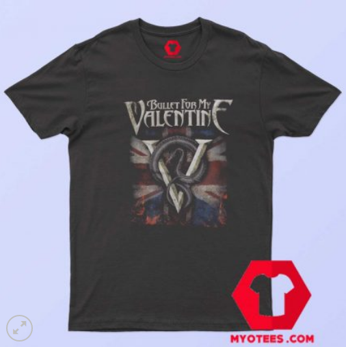 Manic - Bullet For My Valentine Venom UK Logo T-Shirt