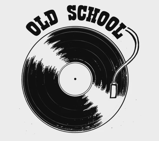 HappyLife - Old School Record Sticker