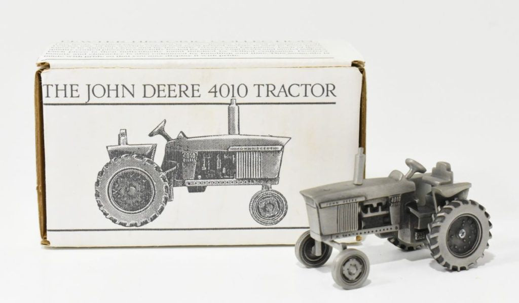 1/43 John Deere 4010 Pewter Tractor #JDM-001