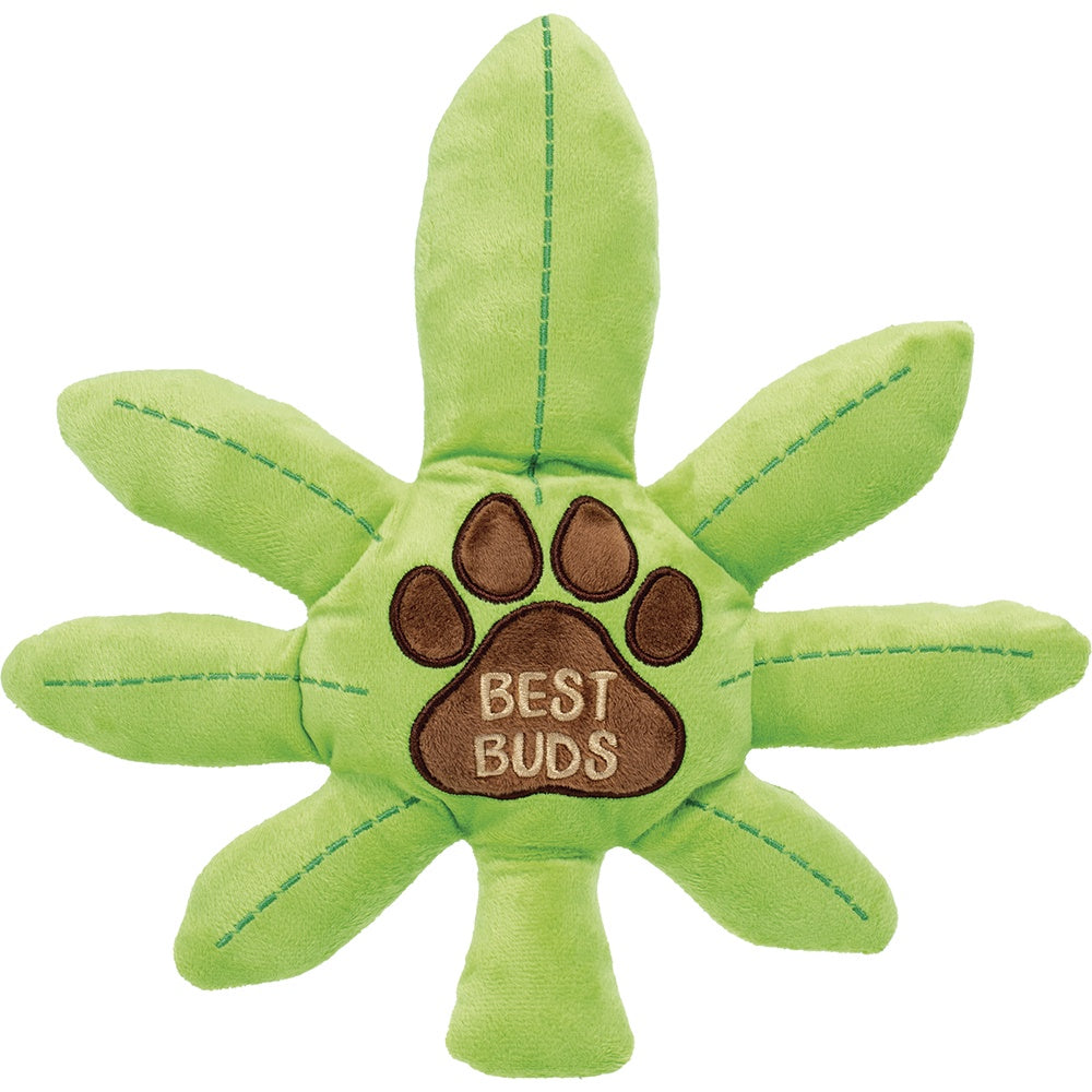 Stoned Puppy 12" Best Buds Squeaky Dog Toy