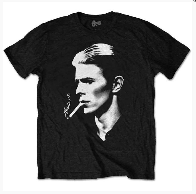 Rock Off - David Bowie 'Smoke' Unisex T-Shirt