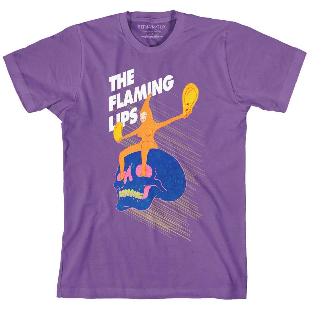 Rock Off - The Flaming Lips "Skull Rider" Unisex T-Shirt