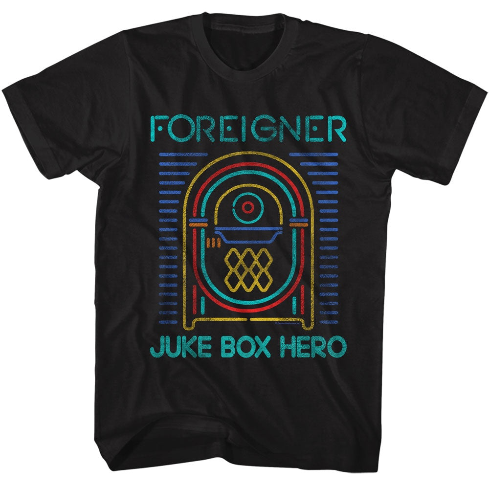 Foreigner T-Shirt- Juke Box Hero