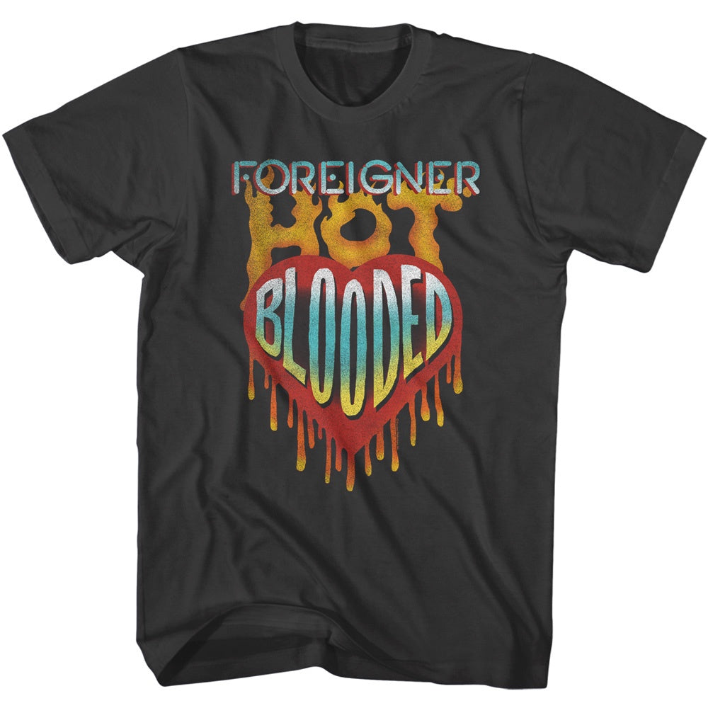 Foreigner T-Shirt- Hot Blooded