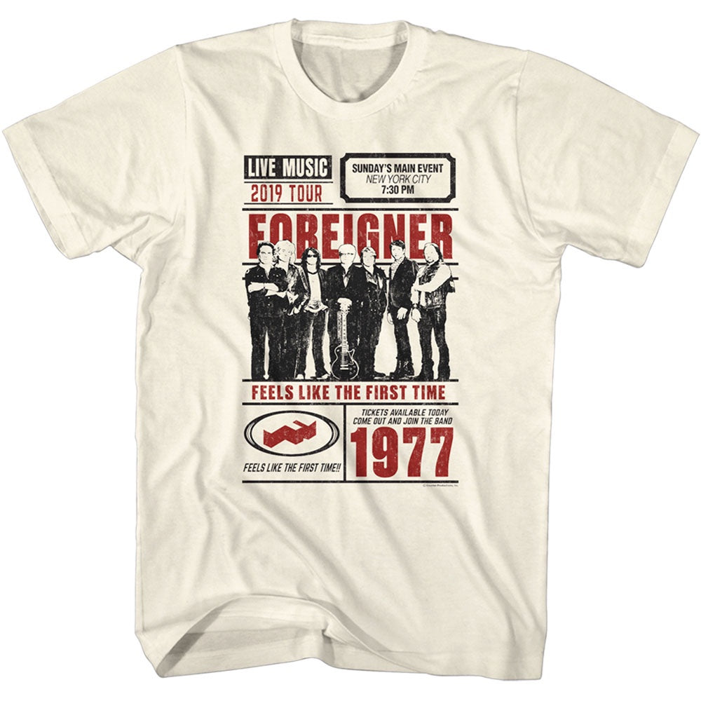 Foreigner Live T-Shirt