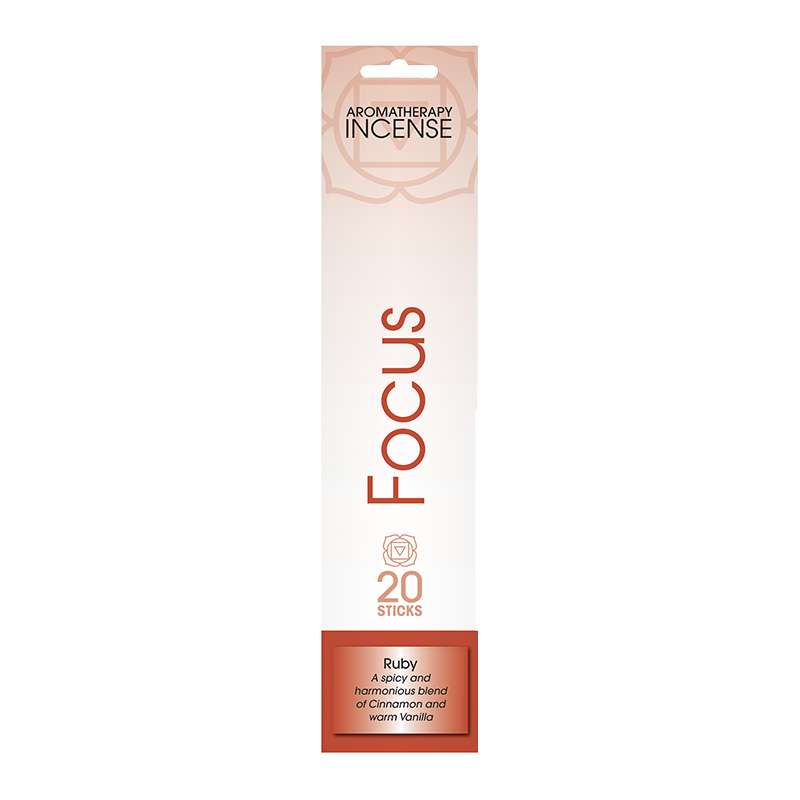 Focus - Gonesh Aromatherapy Incense - 20 Sticks