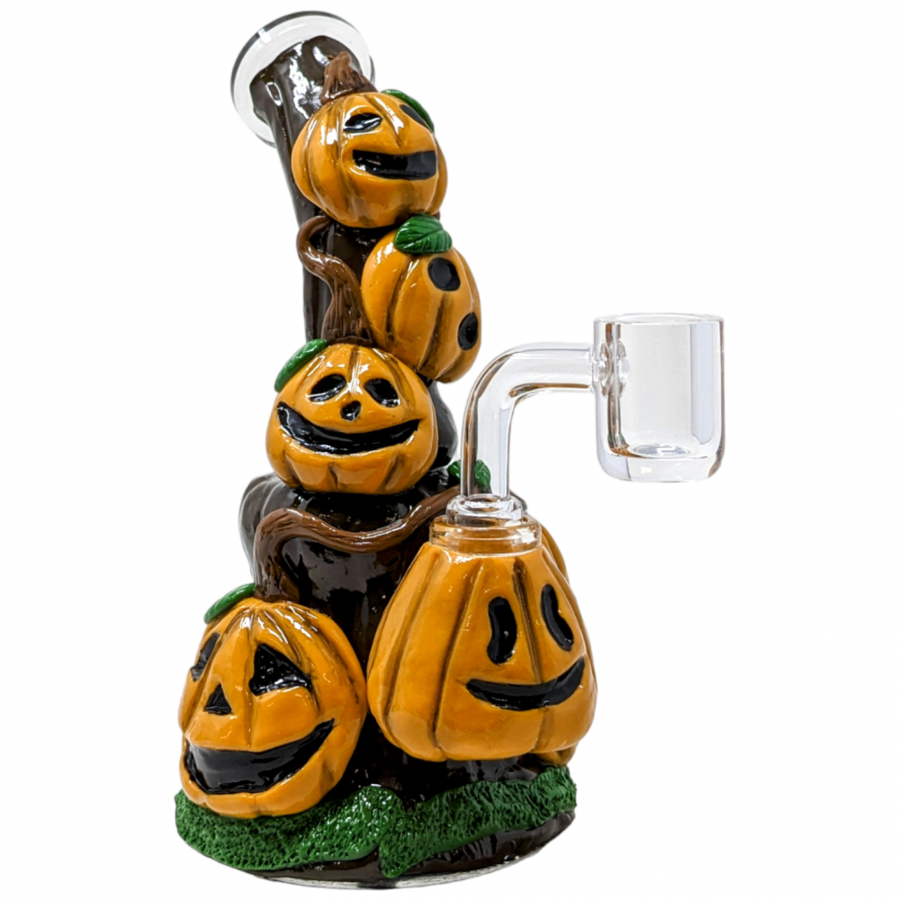 7" Trunk of Goulish Gourds Water Pipe