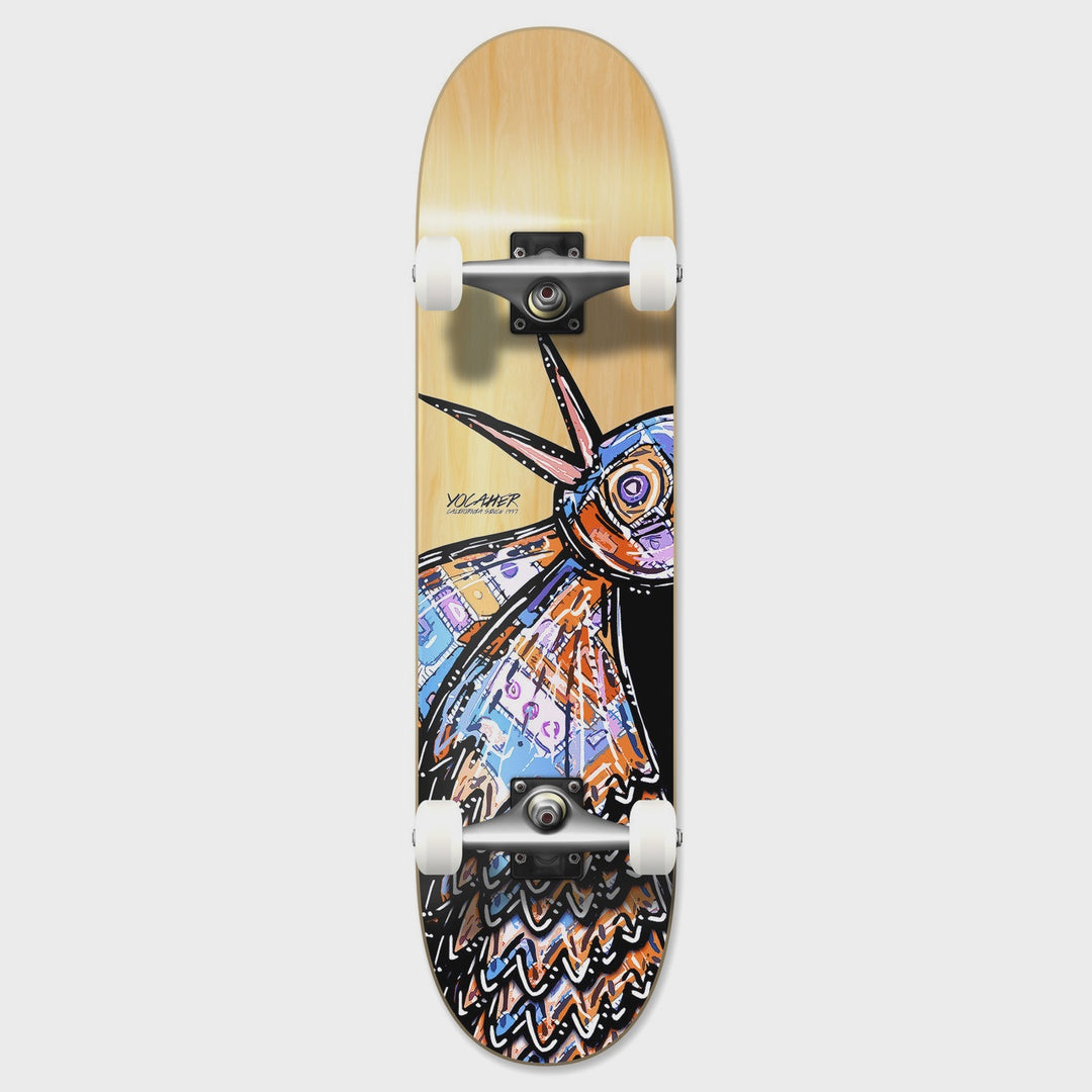 Yocaher Graphic Complete 7.75" Skateboard - The Bird Natural