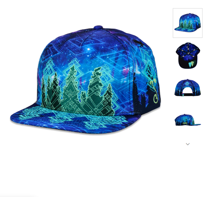 Laser Camp Navy Snapback Hat