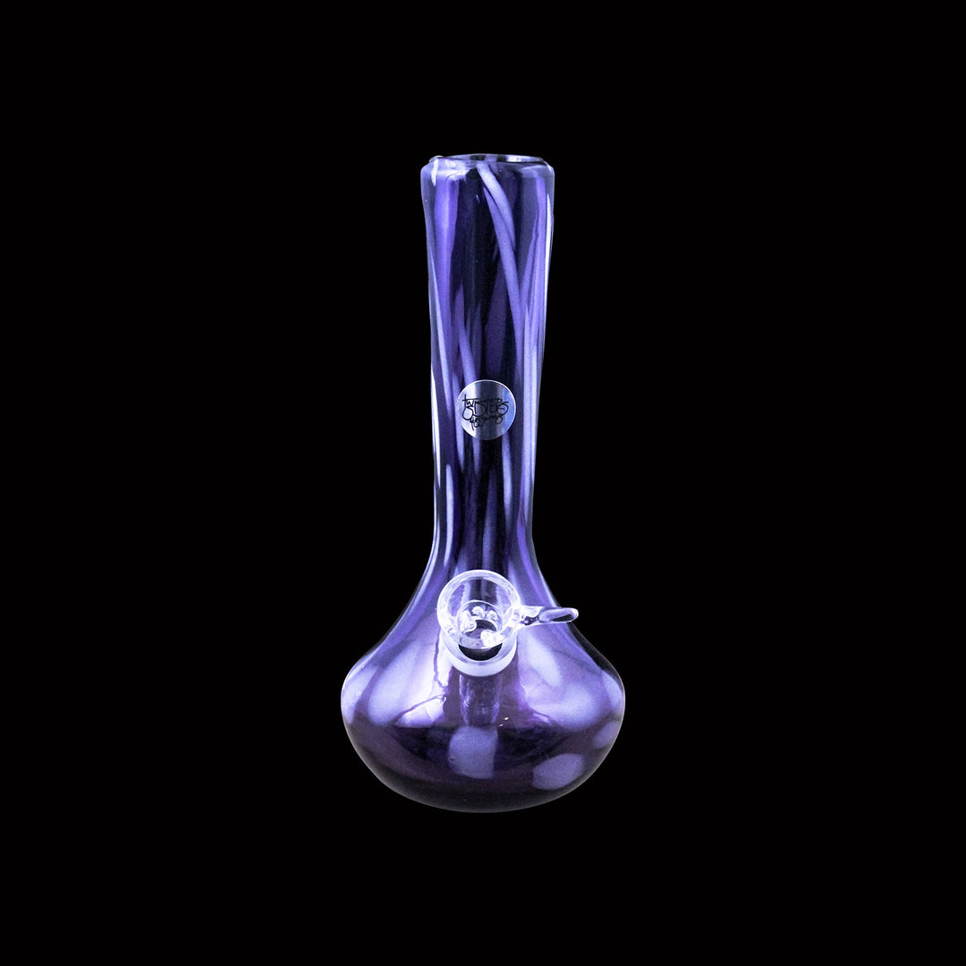 Twisted Sisters - 8" Glow in the Dark Water Pipe GL1