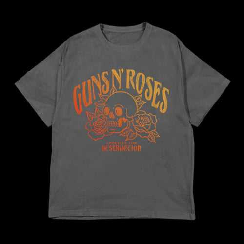 Guns N Roses AFD Charcoal T-Shirt