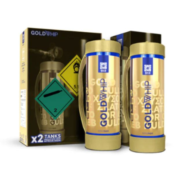 Gold Whip Gold Edition Maxi N2O 2kg/3.3L Tank