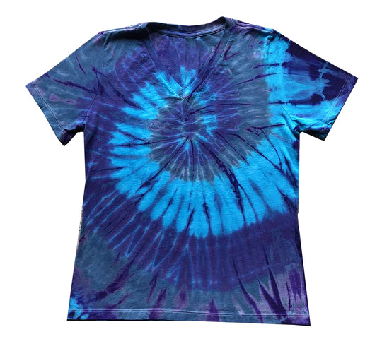 Women's V-Neck Tie-Dye T-Shirt